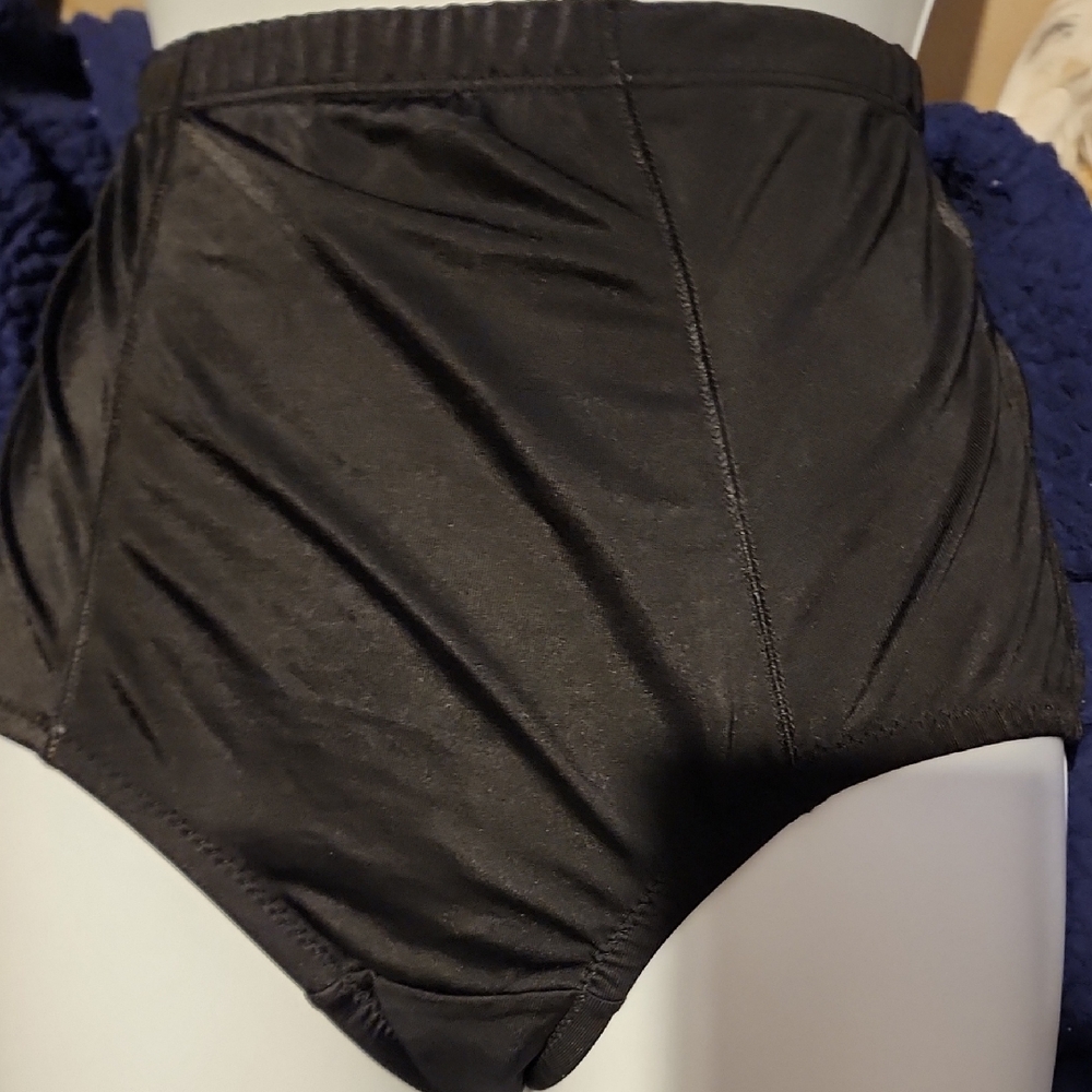 Laura Ashley Black High-Waisted Panties